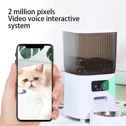 Smart Feeder with Camera & Bowls