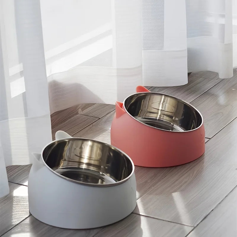 Non-Slip Stainless Steel Cat Bowl