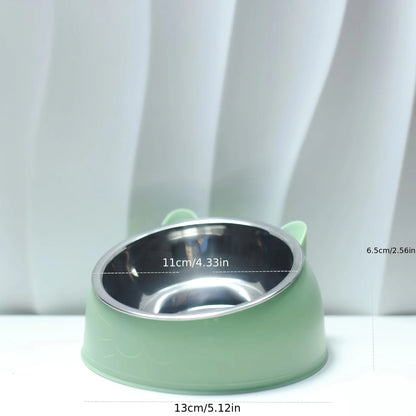 Non-Slip Stainless Steel Cat Bowl