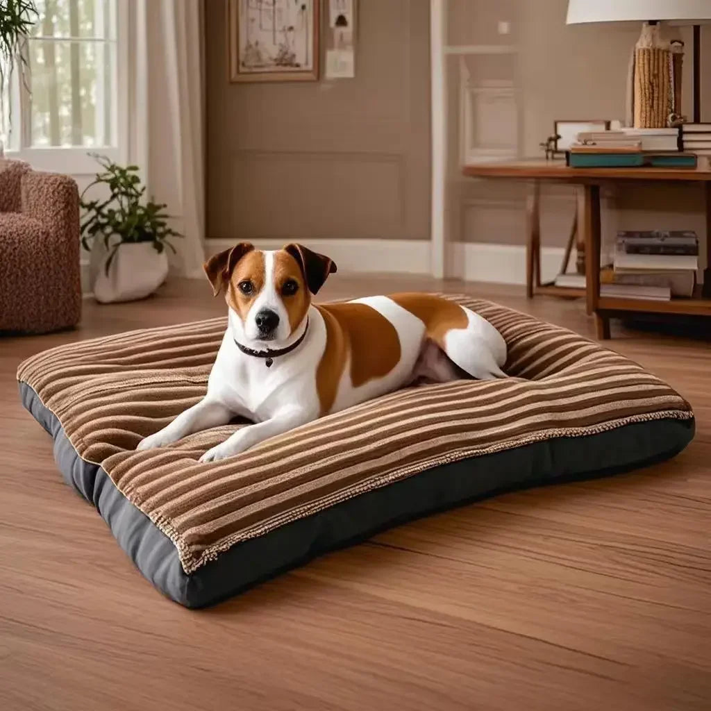 Soft Fleece Dog Sleeping Bed