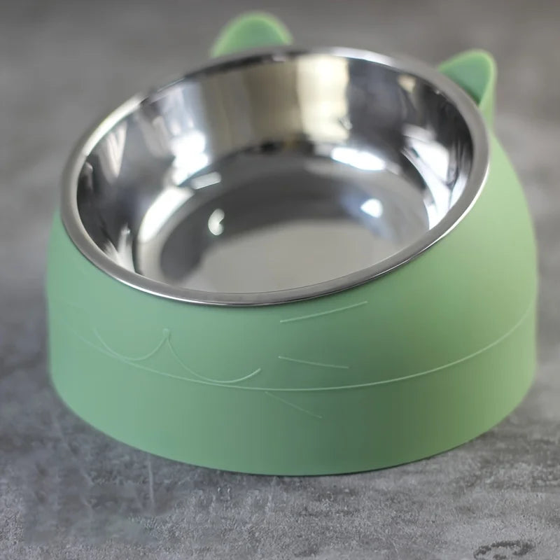 Non-Slip Stainless Steel Cat Bowl