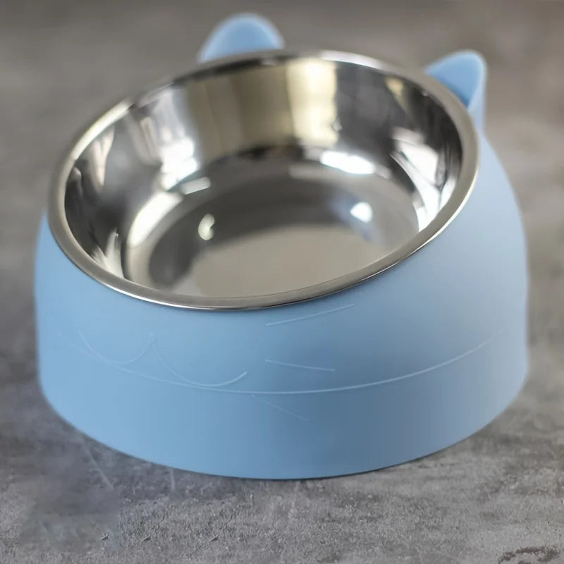 Non-Slip Stainless Steel Cat Bowl