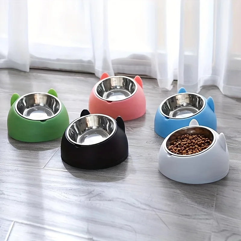 Non-Slip Stainless Steel Cat Bowl