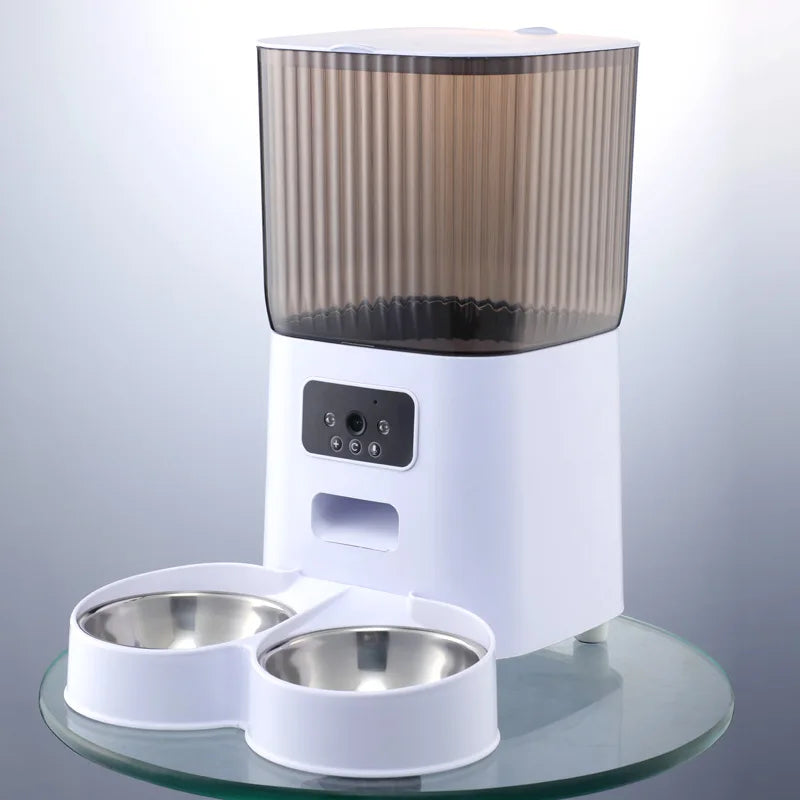 Smart Feeder with Camera & Bowls